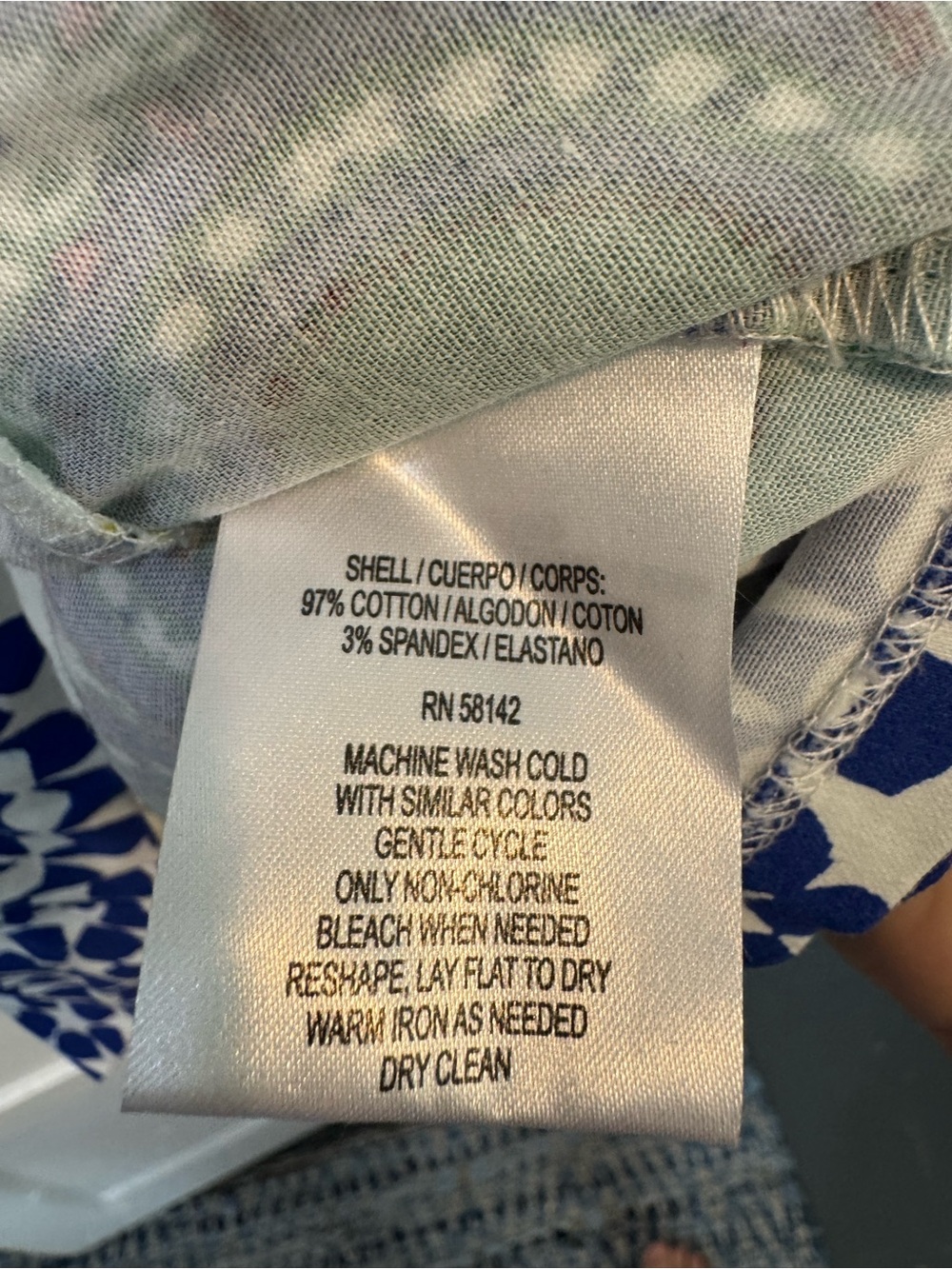 London Times Miranda Medallion Patchwork Cotton Shift Dress Size 8 - Picture 5 of 6